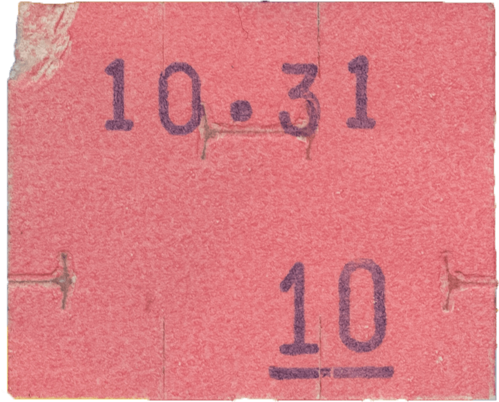 Pink Price Tag, Stock image